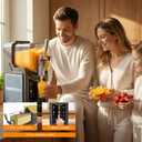 6 in 1 Slushie Machine for Home, No Ice Needed Slushy Machine 88oz Frozen Drink Maker, Bigger Tank, Auto Clean, Easy to Make Slush, Juice, Frappe, Milk Shake, Cold Drink and Cocktail