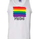 Gay Pride Tank Top Rainbow Flag LGBT Marriage Love Wins Sleeveless
M