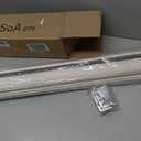 Persilux Light Filtering Roller Shades for Window Blinds,Cordless,Linen Fabric,Thermal Insulated Fabric UV Protection Shades for Home,Office,Bedroom,Door,Light Filtering-Cream,28" W X 72" H