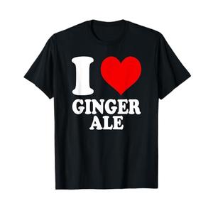 I Love Ginger Ale T-Shirt S