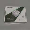 2000W Voltage Converter US to Europe for Hair Dryers, 7-in-1 220V to 110V Converter for European Travel with 3 AC/2 USBA/2 USBC Ports (PD20W), Universal Travel Adapter (White)