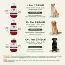 Dog Sweater Knitted for Small to Large Dogs Boy Girl, Classic Turtleneck Dog Christmas Sweaters, Warm & Soft Pet Clothes for Winter (Love Red, L)