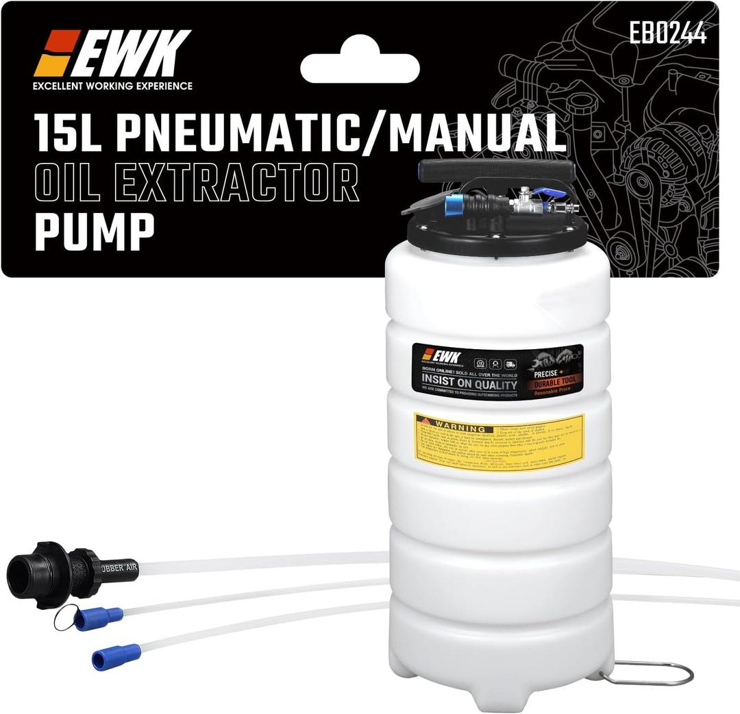 15L Pneumatic/Manual Oil Extractor Pump