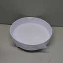 White Corrugated Ribbed/Fluted Round Cake Board & Pastry Tray