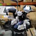 PGM G500 Mens Complete Golf Club Set Titanium Driver, Draw-Biased Hybrid, High-Strength Irons, Forgiving Putter, Stand Bag with 5 Headcovers, [Right Hand][Length: Standard]