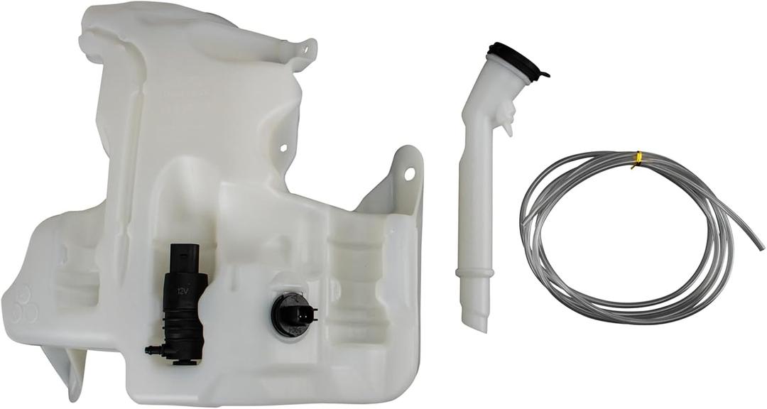 TRQ Windshield Washer Reservoir Compatible with 2017-2020 Chevrolet Malibu GM1288242