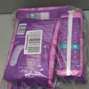 Poise Incontinence Pads & Postpartum Incontinence Pads, 3 Drop Light Absorbency, Long Length, 96 Count (4 Packs of 24)