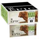EPIC Beef Uncured Bacon and Apple Bars, Whole 30, Paleo Friendly, Protein Snacks, 12 Ct, 15.6 oz