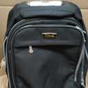 NEW TILAMI 19 Inch Rolling Backpack with Lunch Bag for Girls Boys Wheeled Laptop Backpack Durable Carry-on Bag School Travel, Black