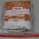 Polecasa Extra Heavy Duty Large Laundry Bag with Sturdy Handles and Drawstring Closure, 2 Pack 28 x 36 inches Durable Storage Bags for Basket, Hamper, College, Dorm, Travel, Silver