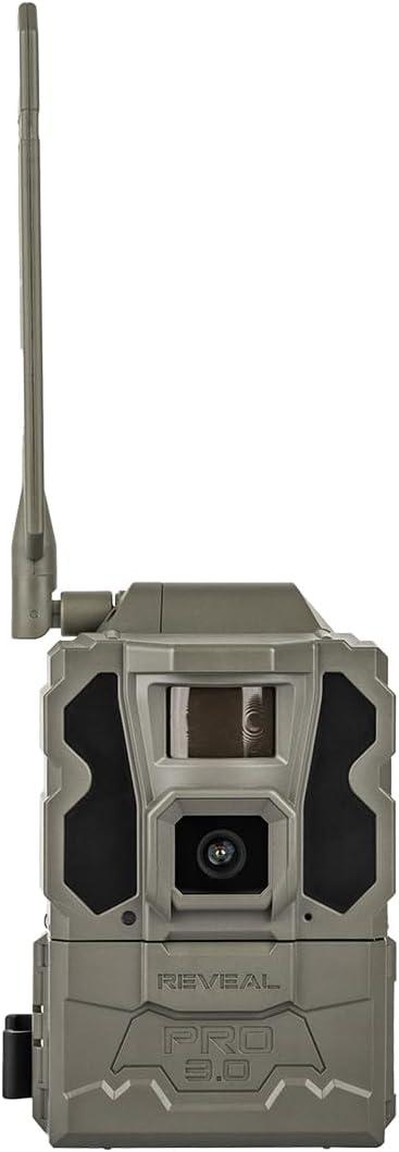 TACTACAM Reveal Pro 3.0 LTE Cellular Trail Camera AT&T and Verizon, 4K Photo Quality, No Glow Flash, No SD Card Required (RV-TC-XPRO3) for Hunting, Security, Surveillance