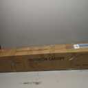 10x10 Pop Up Canopy - Instant Setup Beach Tent with Wheeled Carry Bag, 8 Sandbags & 4 Guy Lines - Portable Sun Shade for Camping, Events, Silver Coated Top, White