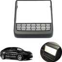 Rear Air Condition Vent Cover for Tesla Model 3 Highland Accessories & 2025 New Model Y Juniper - ABS Material, Rear Air Vent Trim Compatible with 2025 Model Y Juniper & Model 3 2023-2025 (Matte Black)