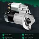 SCITOO Motor Starter for 17879N Starters Fit for Jeep for Grand Cherokee 2003-2004, for Jeep for TJ 2003-2006, for Jeep for Wrangler 2003-2006