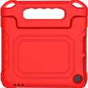 Lainergie Tablet Case for Kids, Lightweight Shockproof Kid-Proof Cover with Handle Stand for 7 inch Tablet Kids Case,Red