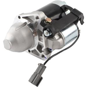 Starter Motor 12V 11 Teeth 2.0 KW Clockwise Compatible with 2010-2015 Nissan Armada V8 5.6L, 2011-2015 Titan V8 5.6L, Replace 23300ZV00A 19123N