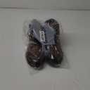 Rollda Men's Motorcycle Boots Combat Boots Casual Dress Boots for Men Lace Up Cap Toe Ankle Boots (9, Brown)