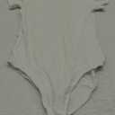 MANGOPOP Women's Round Neck Short Sleeve Bodysuit T Shirts Basic Body Suit Tops, Size: Small