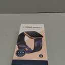 Fitbit Versa 2 Special Edition Health and Fitness Smart Watch with Heart Rate, Music, Alexa Built-In, Sleep and Swim Tracking, Navy and Pink Woven/Copper Rose, One Size (S and L Bands Included), 2.3