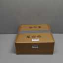 13" Double Drum 3-Light Semi Flush Mount Ceiling Light Fixture Farmhouse Fabric Chandelier with Linen Shade Rustic Black Ceiling Lamp for Bedroom Kitchen Dining Room Hallway Entryway