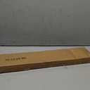 No Drill L-Shaped Vinyl Cordless Mini Blinds,White,36.5" Wx 48" H