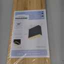 Bathroom Toilet Paper Storage Basket with Lid and Handle， Bamboo Collapsible Toilet Paper Holder Storage with Non-Slip Bottom ,Extra Toilet Roll Storage, Black