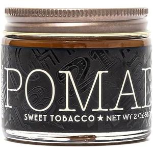 18.21 Man Made Hair Styling Product, 2oz. Original Sweet Tobacco Scent in Pomade with High Shine Finish