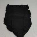 Wealurre Cotton Panties for Women Bikini Underwear Hipster Underpants Lace Briefs Pack (Large)