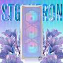 STGAubron Gaming Desktop PC, Radeon RX 5600 XT 6G GDDR6, Intel Core i5 3.2G up to 3.6G, 16G RAM, 512G SSD, 600M WiFi, BT 5.0, RGB Fan x 6, Windows 11 Home, White