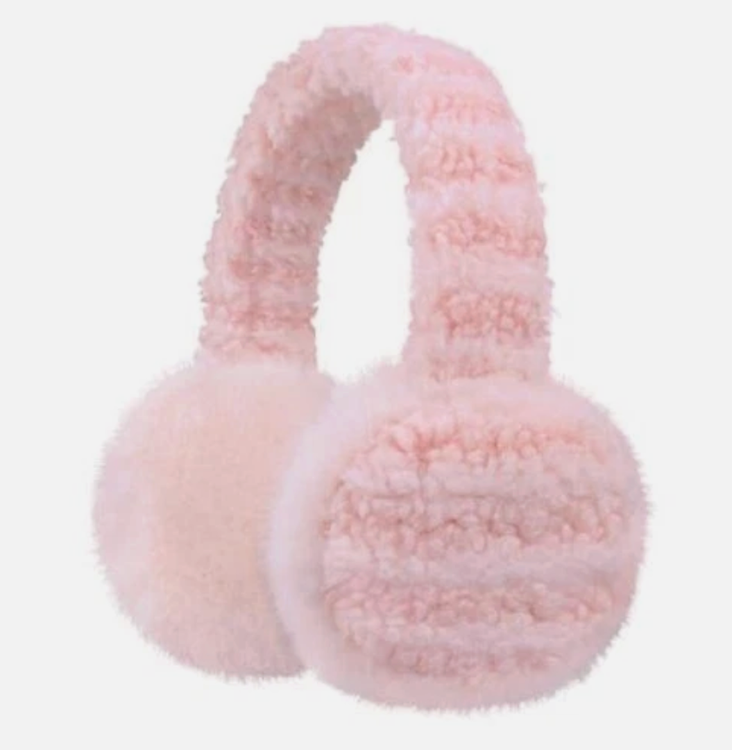 RAOEXI Winter Ear Muffs For Kids Warm Furry Knit Girls Earmuffs Boys Baby Plush Toddler Ear Warmers Outdoor Ear Covers