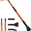 59" Ice Scrapers for Car Windshieldand Extendable Snow Brush with Foam Grip and 360° Pivoting Brush Head for Christmas Car Auto Truck SUV