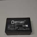 Mighty Max Battery ML7-12, 12 Volt 7.2 AH SLA F1 Terminal Battery, Brand Product, Black (Pack of 1)