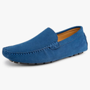 Go Tour Mens Handmade Suede Leather Casual Loafers Shoes 9.5