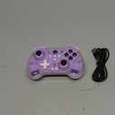 Koiiko Wireless Gaming Controller for ipad/iphone Android/PC/Switch/Streaming on Xbox/PS4, Bluetooth, Pocket Size, Hall Effect Triggers Hall left & right rocker (Purple)