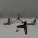 Furniture Legs Brown Metal feet: Cabinet Legs 4 Inch Vintage Sofa Replacement Legs for Furniture Set of 4