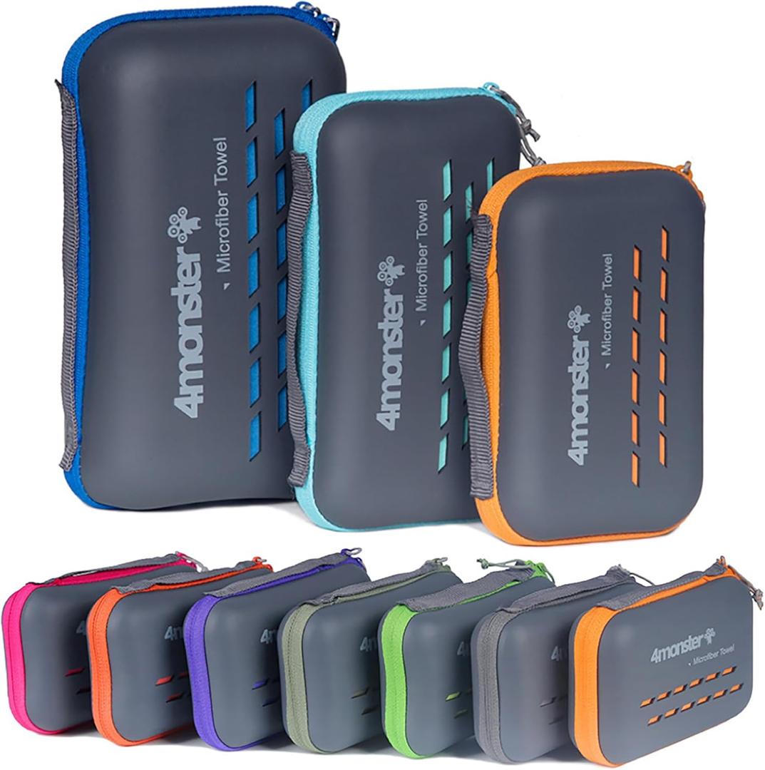 4Monster Camping Towel Super Absorbent, Quick Dry Microfiber Travel Towel, Light Weight Ultra Soft Compact Gym Towel for Hiking Swimming Beach Yoga Travel Sports Backpack (47.00" x 23.60", Spring Green) 4Monster Camping Towel Super Absorbent, Quick Dry Microfiber Travel Towel, Light Weight Ultra Soft Compact Gym Towel for Hiking Swimming Beach Yoga Travel Sports Backpack (47.00" x 23.60", Spring Green)