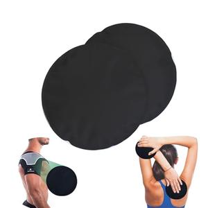 Small Ice Packs for Injuries Reusable - Kids Ice Packs for Boo Boos for Injuries Reusable Kids, Toddler – Baby Colic Relief (2 Pcs x 5.5") (Black)