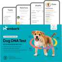 Embark Breed & Health Kit - Dog DNA Testing Kit - Discover Breed, Ancestry, Relative Finder, Genetic Health, Traits, Allergy Risk Scores (1 Count (Pack of 1))