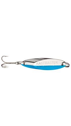 2 Pack Acme Kastmaster Lure, Chrome/Neon Blue, 1/12-Ounce