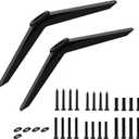 Rimous TV Stand Legs for TCL Roku TV Legs Replacement Compatible with 28in 32in 40in 43in 49in 50in 55in 65in TCL Roku TV Stand Legs Base Feet with Screws Easy Install