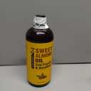 Seven Minerals, Pure Cold Pressed Sweet Almond Oil - Big 32 fl oz Bottle - Unrefined &100% Natural - For Skin & Hair, with No Added Ingredients - Perfect Carrier Oil for Essential Oils, EXP 11-2026
