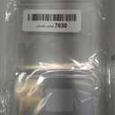 Paialco Clear Plastic Flat Rectangle Storage Box for Beads and Tools, 3 Inches