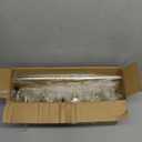 Prestee 100 Gold Plastic Champagne Flutes - 4.5 oz Disposable Champagne Glasses for Toasting at Weddings, Mimosas, Cocktails, Great Gatsby Party Decorations, and Events