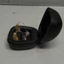 Hearing Aids for Seniors Rechargeable with Noise Cancelling, Hearing Amplifier with 5 Levels of Volume Adjustmen, Simple to Operate and Hear Clear Sound (Beige)