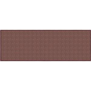Artoid Mode Washable Non-Slip Rubber Backing Kitchen Rugs Red Doormat, Absorbent Kitchen Floor Mats in Front of Sink Kitchen Mats for Floor Home Decor 17x47 Inch (1'5" x 3'11" (Rectangular))