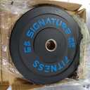 Fitvids Olympic Bumper Plates Set, 2" Weight Plates for Strength Training & Weightlifting 45