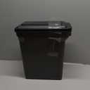 IRIS USA 13 Lbs / 15 Qt WeatherPro Airtight Pet Food Storage Container, For Dog Cat Bird and Other Pet Food Storage Bin, Pet Supplies, Keep Fresh, Easy Access, BPA Free, Smoke