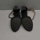 DREAM PAIRS Women's High Heel Ankle Strap Closed Toe Chunky Wedding Pumps Shoes (6.5, Black/Nubuck)