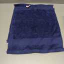 JININQ 2 Piece 100% Cotton Soft Hand Towels 13.4" x 29.5",Premium Face Towels Set for Bathroom,Gym,Home (Blue)