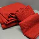 Mk Collection Over Size Diamond Bedspread Bed Cover Embossed Solid New #Diamond (Coral, King/California King)